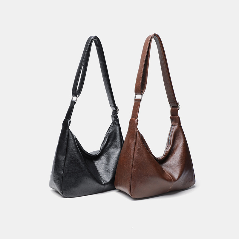 designer Bag for Women 2025 New Melard Retro Crossbody Bag Soft Leather Large Capacity Versatile Shoulder Tote Bag