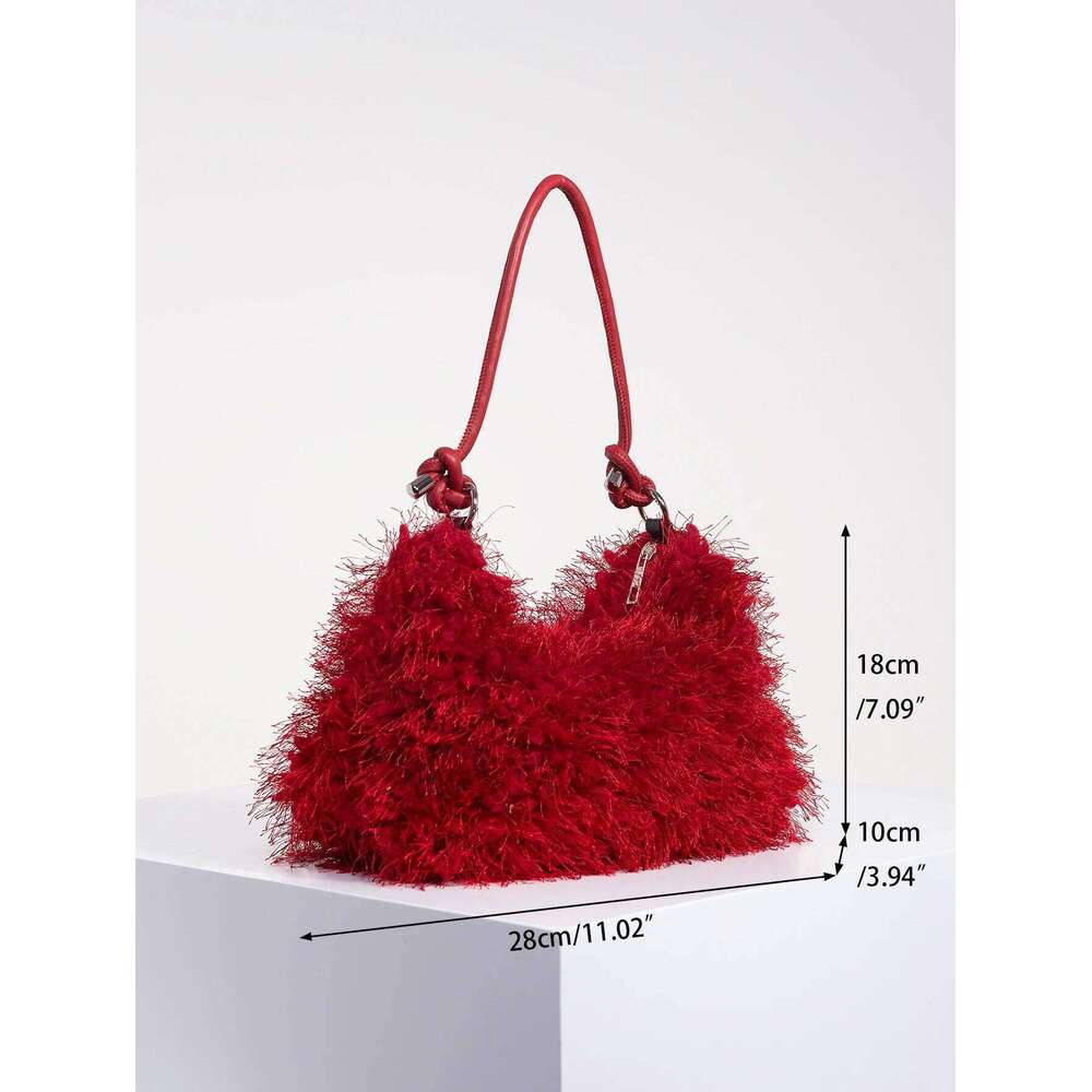 Hot Selling Y2k Women Shoulder Bags, Cute Charm Clutch, Hobo Handbag, Bury Bag, Vacation Travel For Girl,Dopamine Style Purse Designer Bags