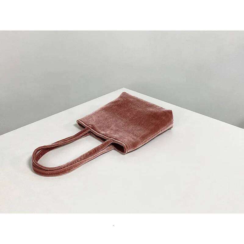 2024 New Style Silk Handheld Small Square Tote Bag