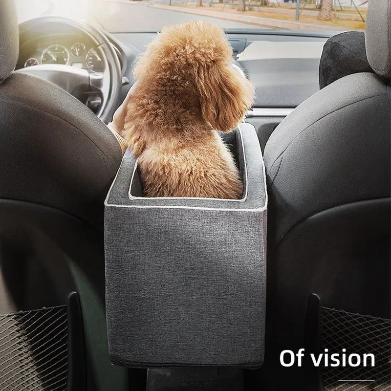 Dog Car Seat Bed Car Central Dog Car Seat Bed Portable Dog Carrier for Small Dogs Cats Safety Travel Bag Dog Accessories 250526