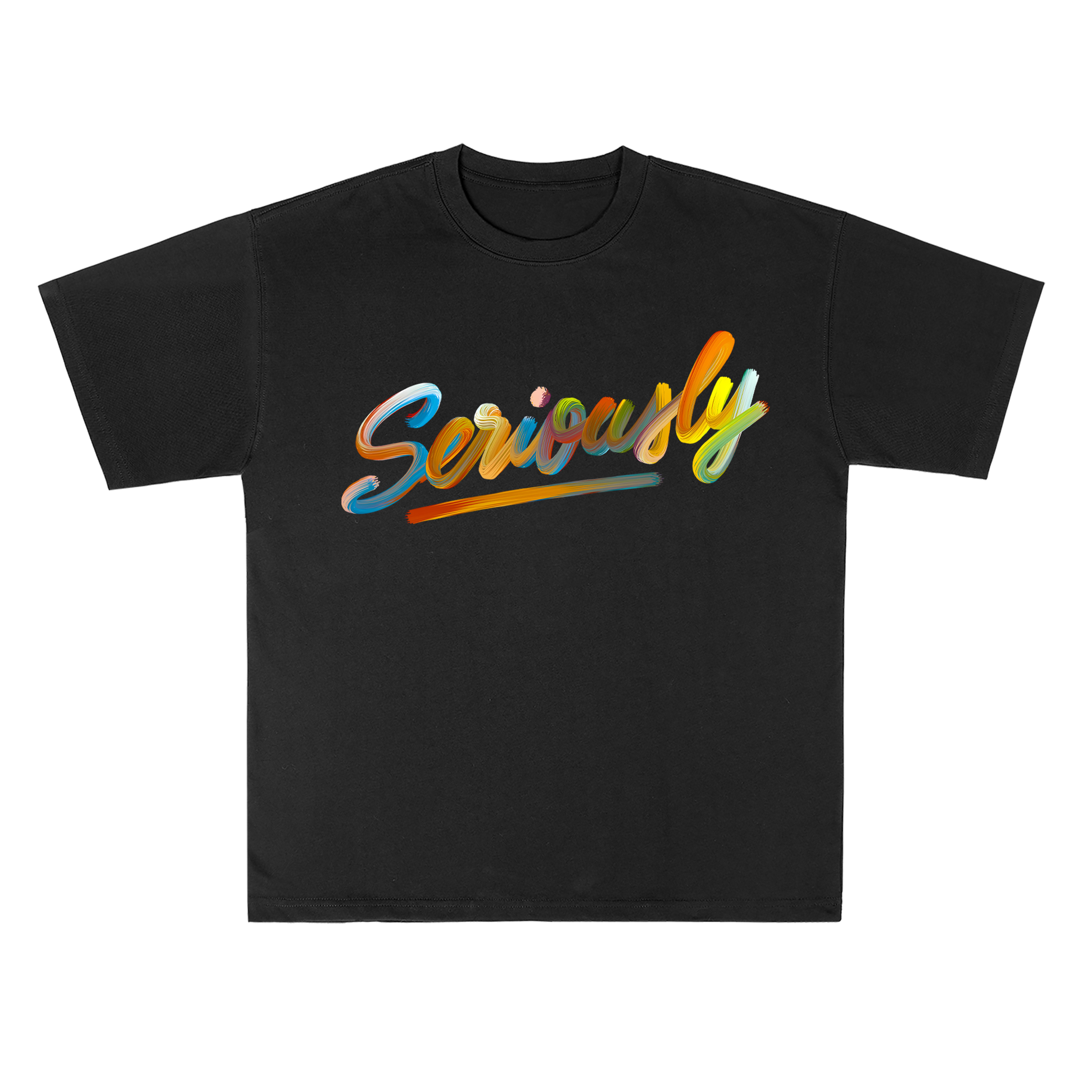 T-shirt men's top designer cotton T-shirt seriously short sleeved clothing high-quality fashionable T-shirt