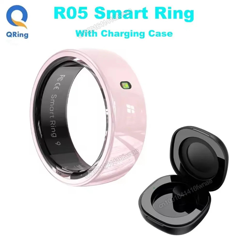 For NFC Smart Ring with Charging Case for Men WomenHealth and Sleep Monitor5 ATM WaterproofMulti-sport Modes Smartring 250526