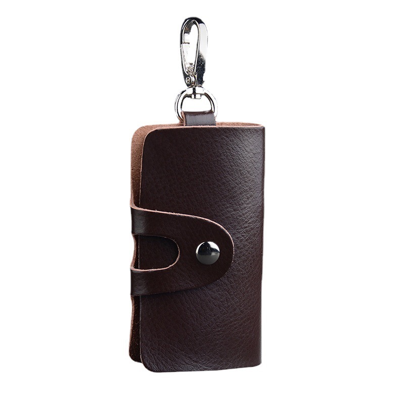 New Trendy Women s Home Leather trend Keybag trend Genuine Leather Keychain Designer Fashion Trendy Men s Personalized Keybag