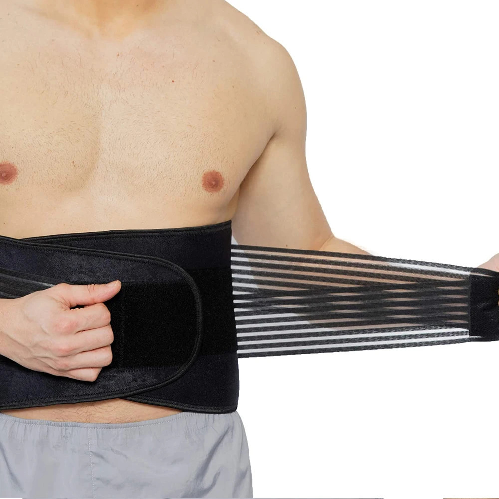 Women Men Adjustable Elstiac Waist Support Belt Neoprene Faja Lumbar Back Sweat Belt Fitness Belt Waist Trainer 250523