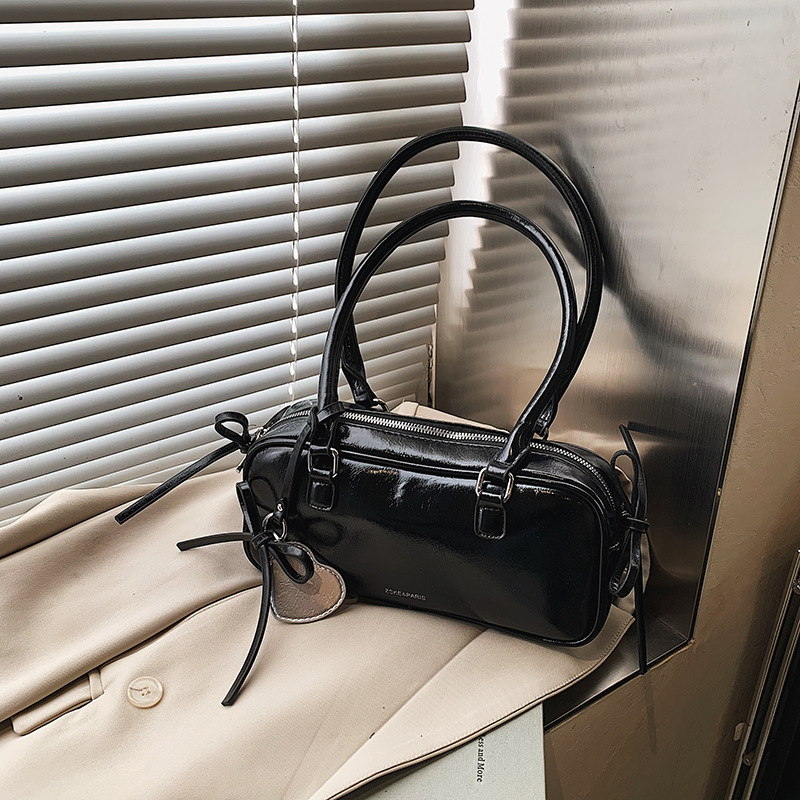 designer Super Popular Ballet Style Bowknot Underarm Small Bag for Women 2025 New Fashion Baguette Bag High-Quality Texture Shoulder Bag