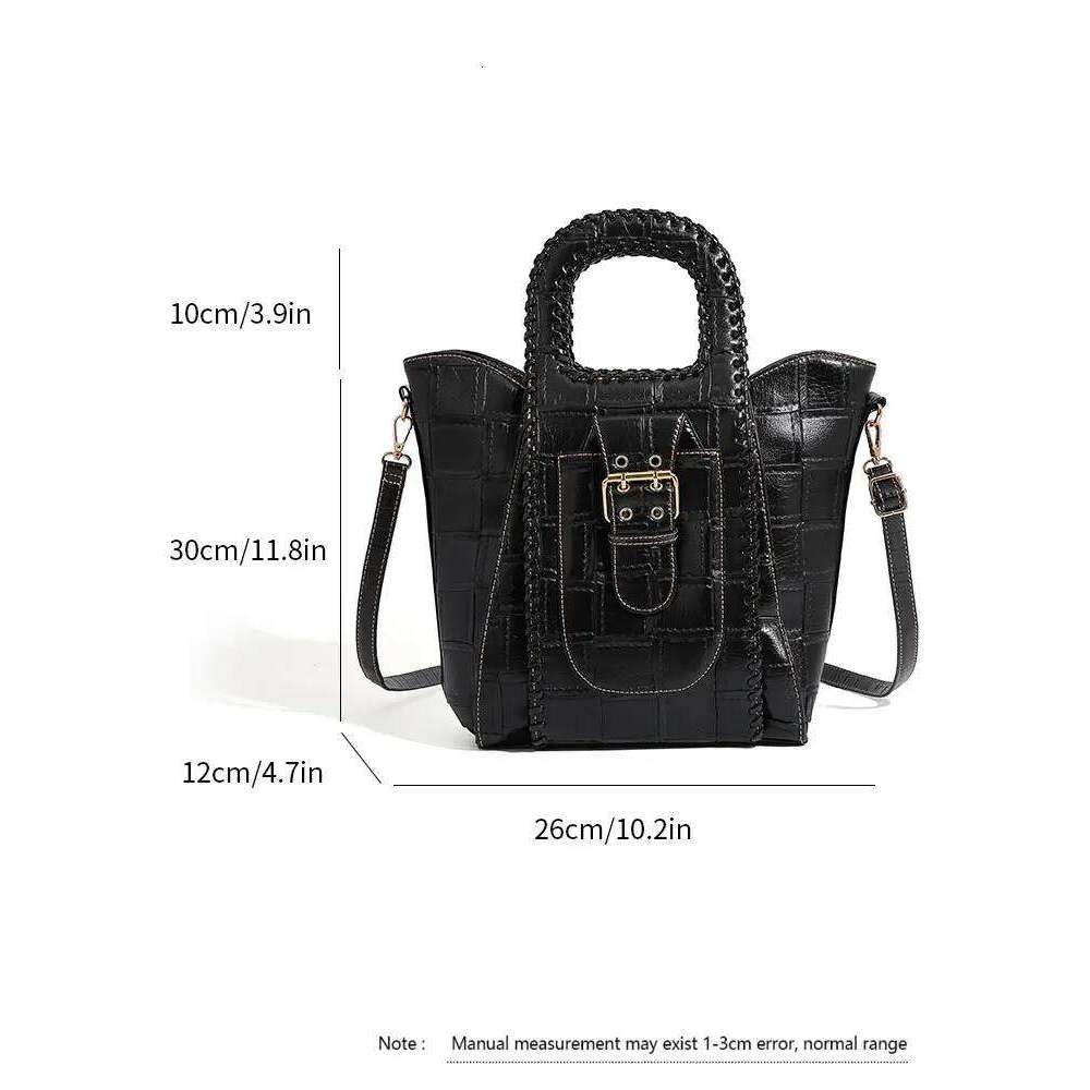 Hot Selling QJBY Women's Fashion Tote Bags New In Handbag Designer Brand High-End Leather Large Capacity Multi-Layer Send Wallet