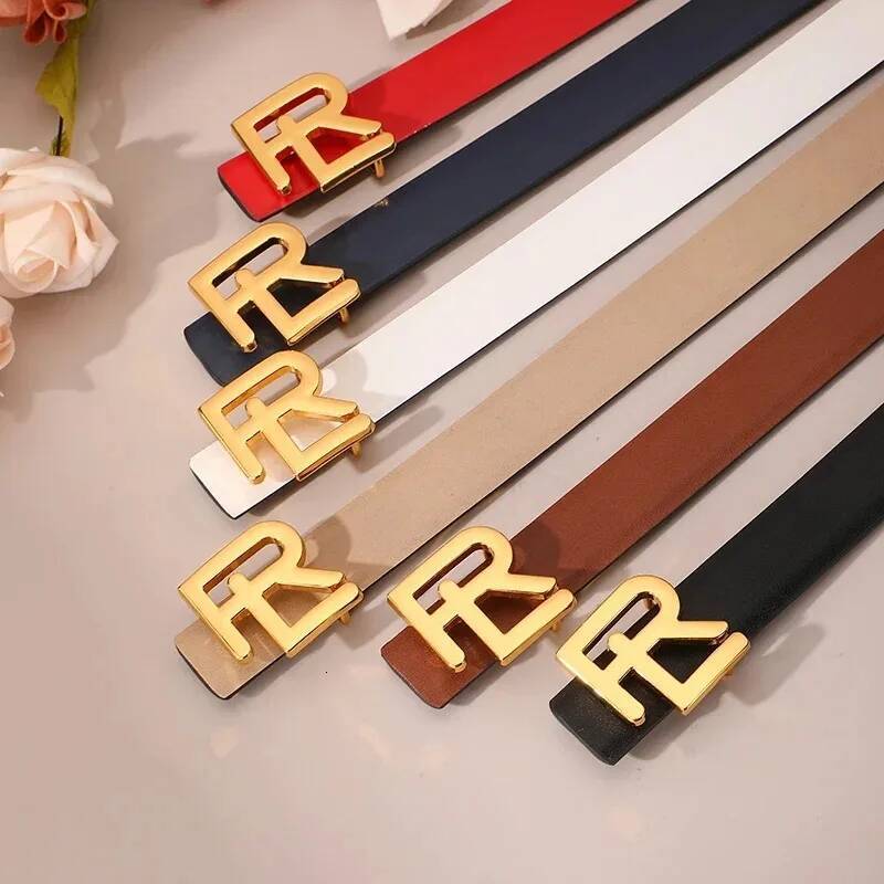 New For Women Fashionable Female Metal Buckle Women's Belt Leisure Dress Jeans Waistband