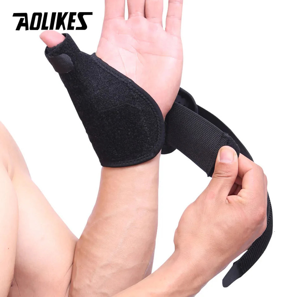 AOLIKES 1PCS Thumb Splint with Wrist Support BraceThumb Brace for Carpal Tunnel Spica Stabilizer 250530