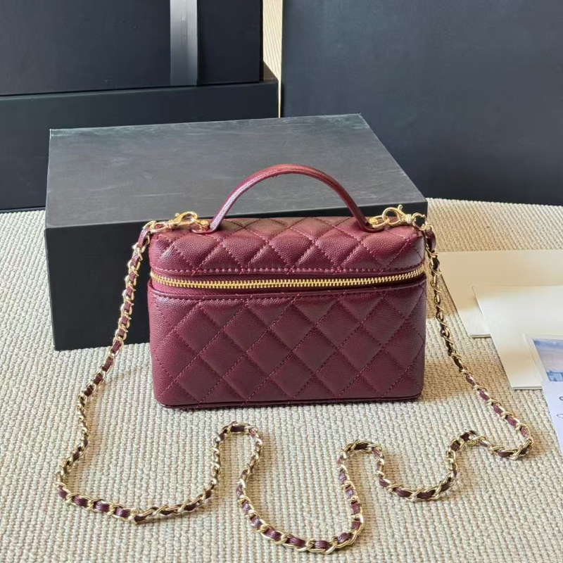 Girl Fashion Makeup Bag with Mirror Designer Shoulder Bag Shoulder Bag Handbag 2025