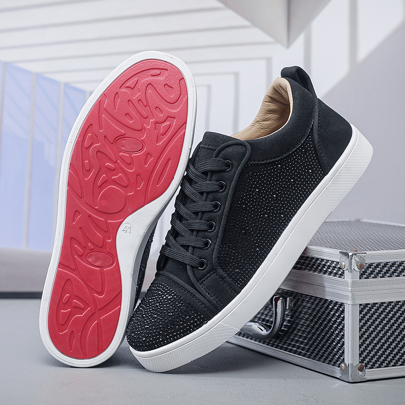 Free shipping designer shoes men casual shoes black white durable breathable comfortable outdoor sport shoes new 2025
