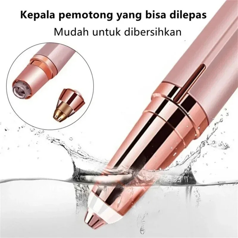 Electric Face Eyebrow Trimmer Eye Brow Shaper Pencil Hair Remover For Women Makeup Painless Automatic Shavers Depilator 250516