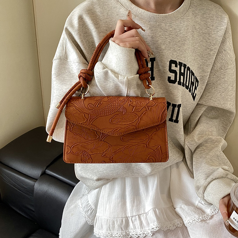 Free Shipping Designer For This Years Popular Bags Womens New Stylish And Versatile Crossbody Bag Womens Instagram Fashion Texture Single Shoulder Han