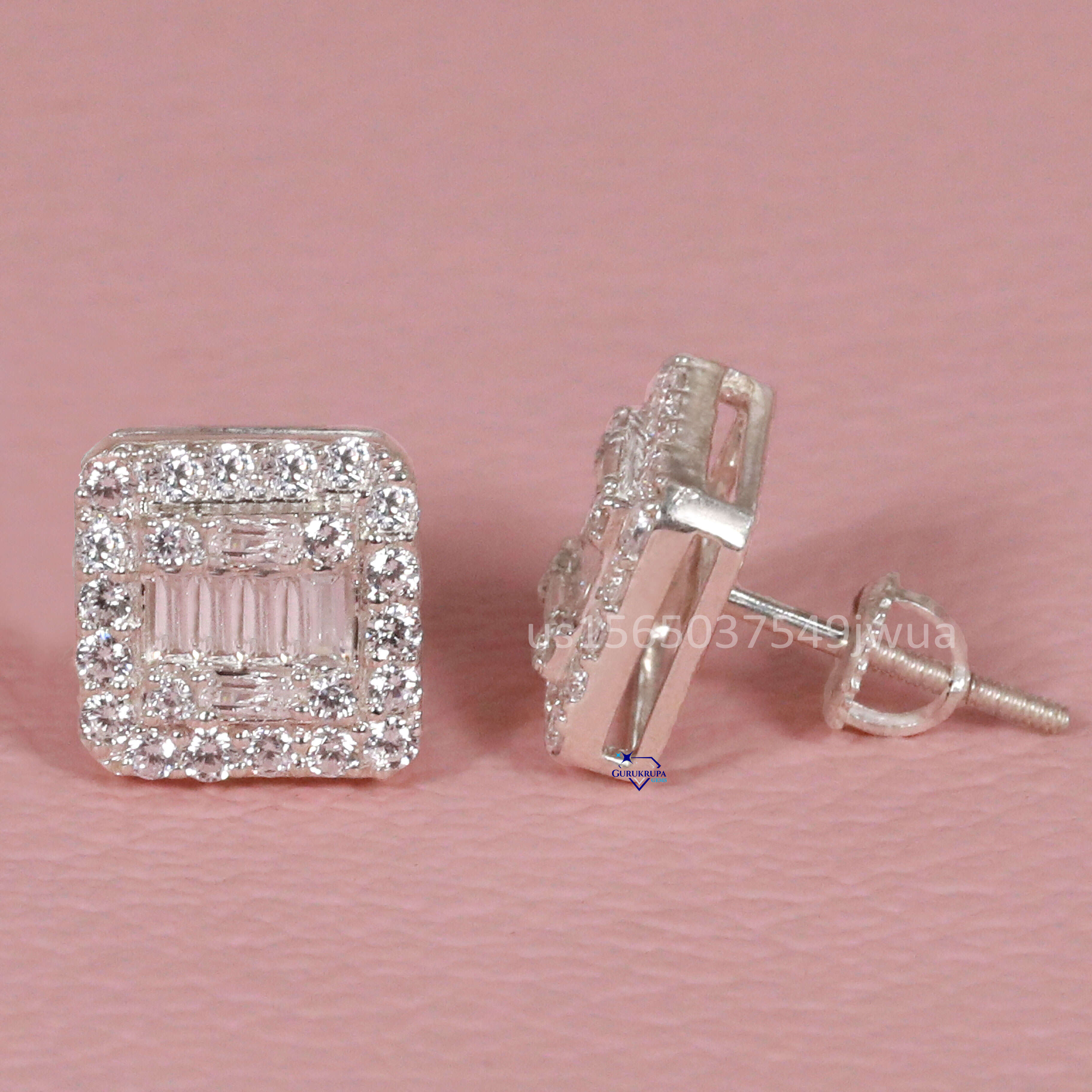 925S Silver Moissanite Diamond Earring Fine Jewelry Custom Wholesale Price Trending New Arrival Earring Collection for Women