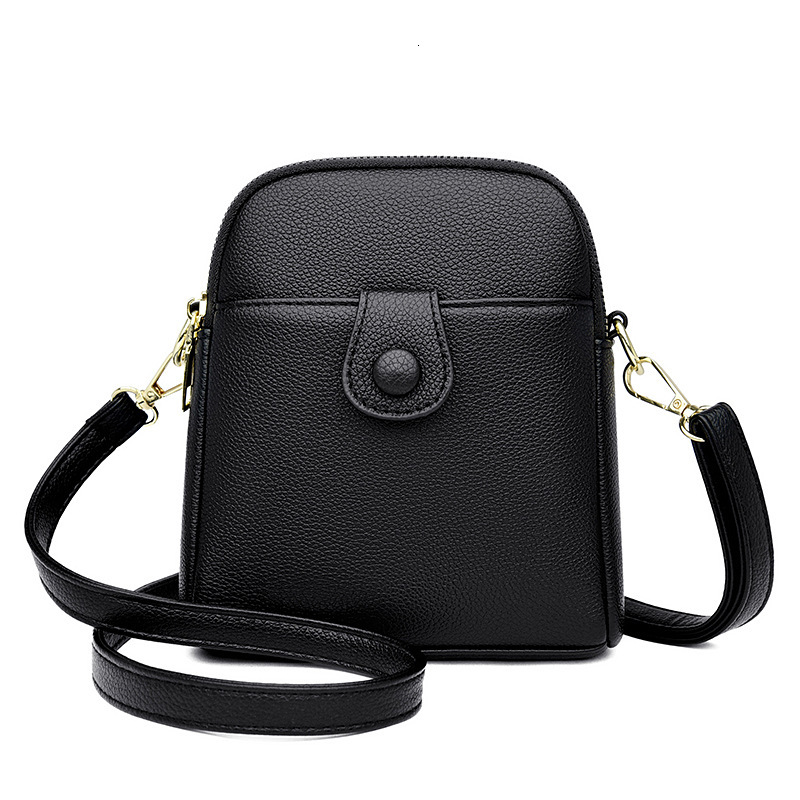 Top Brand High Quality New Style Phone Bag New Women's Bag Simple Versatile Shoulder Crossbody Bag Soft Leather Coin Purse Women's Bag New F