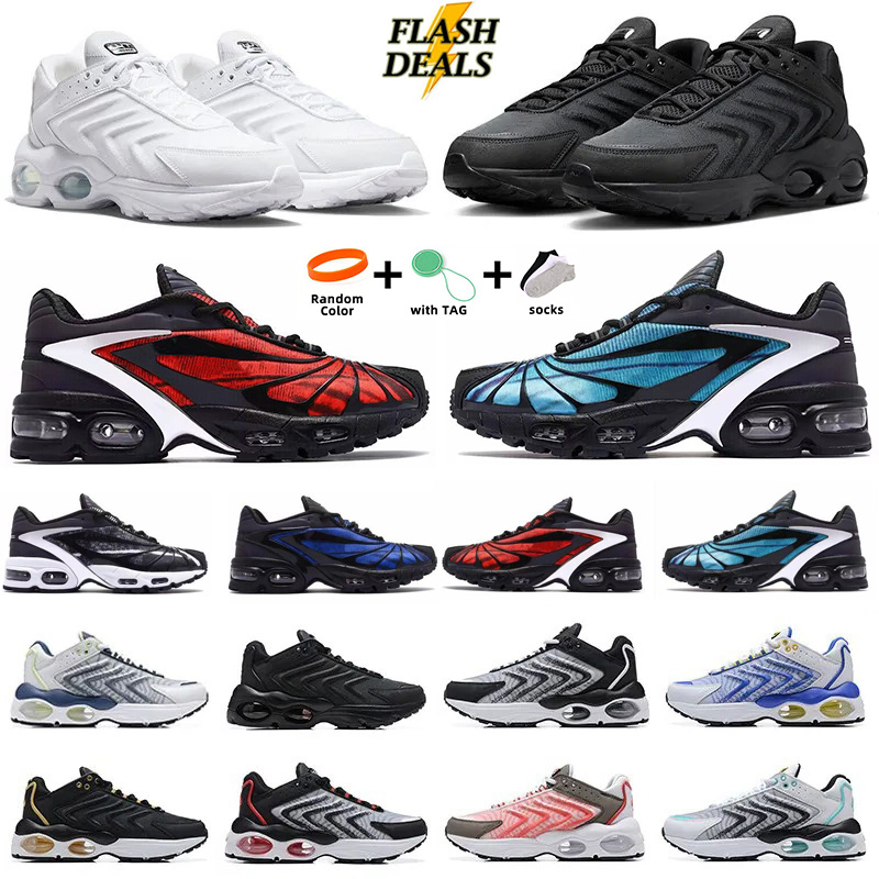 Designer Mens Running Shoes Bloody Chrome Hyper Blue Mesh Bloody Chrome Deep Bright Blue Chaos White Black Gold Mens Outdoor Trainers Sports Sneakers 36-47