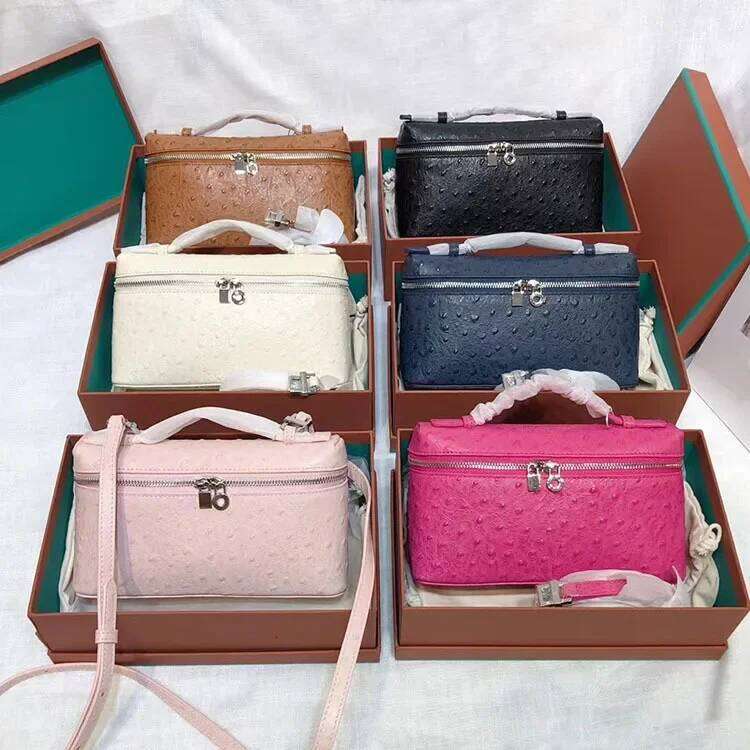 Design Bag Top Layer Cowhide Leather Lunch Box Pattern Handbag Small Calfskin Simple Crossbody Clutch Bag For Women Soft Shape Brand Bag