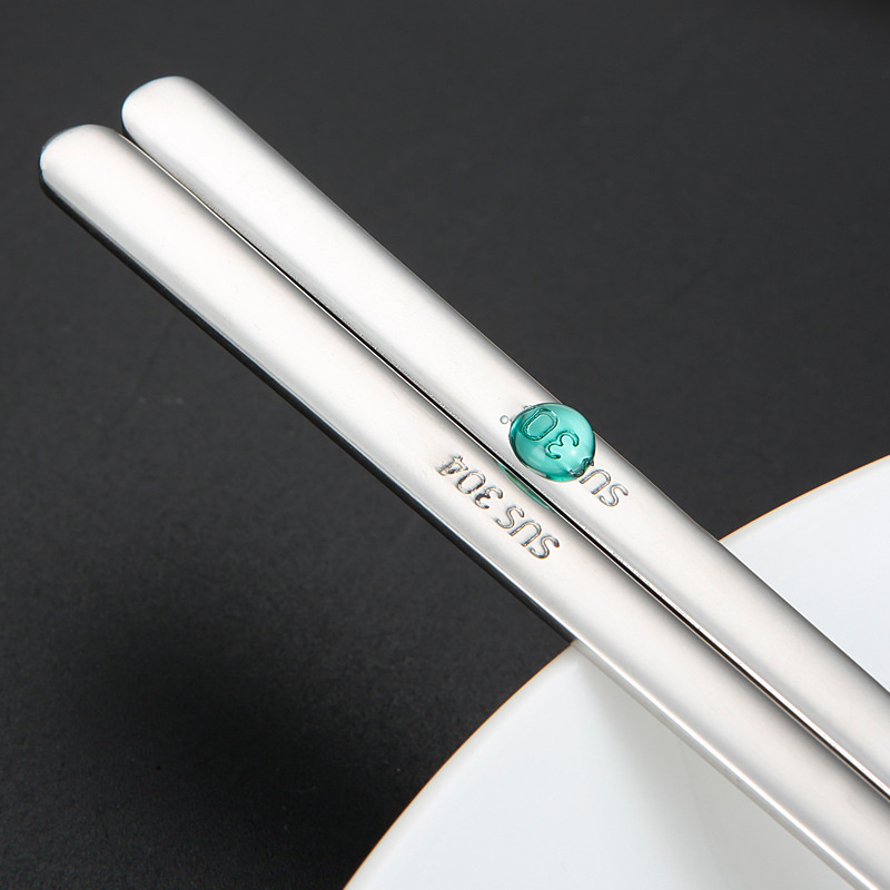 Custom Chopstick Stainless Steel Korean Chopstick Wed