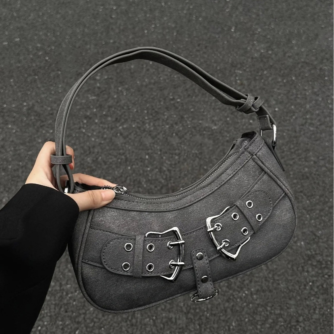 designer American Style Sweet Cool Spicy Girl Fashion Niche Underarm Bag High-end Sense Bag for Women 2025 New Casual Versatile Shoulder Bag