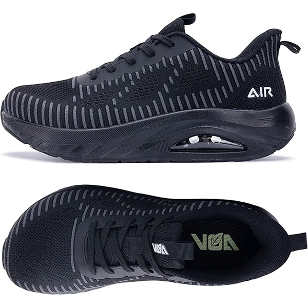 Designer Shoes Men's Wide Toe Box Walking Shoes with Arch Support Orthotic Tennis Sneakers for Plantar Fasciitis Bunions Flat Feet