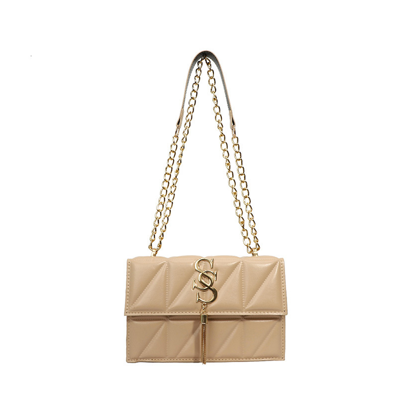 Free Shipping Designer Casual Retro Small Square Bag Niche Trend Crossbody Bag 2025 New Bag Womens Chain Simple Shoulder Bag, Women's Bag