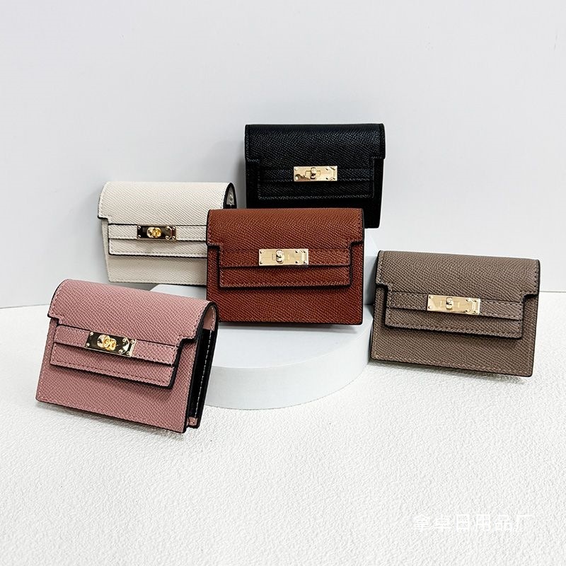 New Free Delivery Designer Bag Store Avocado Card Holder ID Accordion Card Holder Multi-card Slot Holder Large Capacity Luxury Bag Multi-layer Wholesa