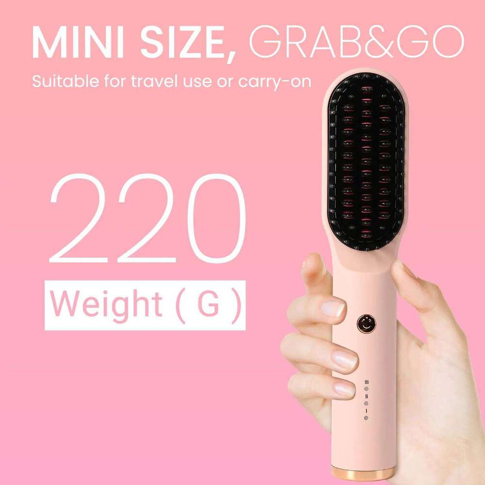 KIPOZI Negative Lon 3 In 1 Hot Air Styler And Volumizer Pro Hair Straightener Curler Blow Dryer Brush