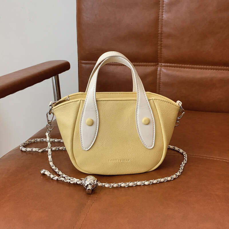 2025 Summer New Fashion Stylish Single Shoulder Crossbody Textured Personality Simple Casual Trendy Popular Women's Bag
