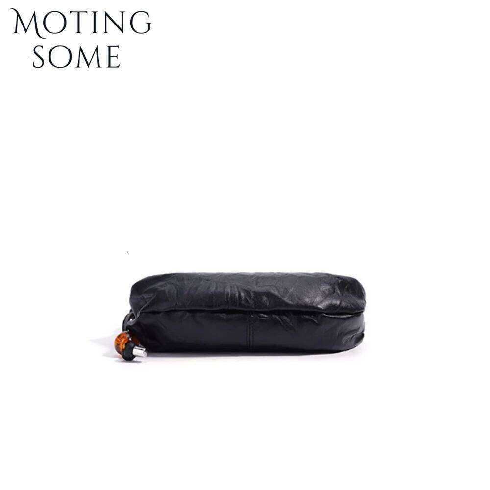 Hot Selling Motingsome Frist Layer Cowhide Women Mini Bags Shoulder Underarm Messenger Purse Soft Calfskin Saddle Pouch New Designer Bags