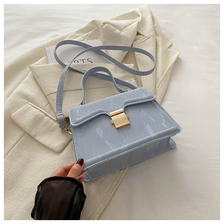 Korean Style Fashion Handbag for Women 2024 Spring Summer New Simple Casual Small Square Bag High-end Niche shopping bag Free shipping designer Crossb