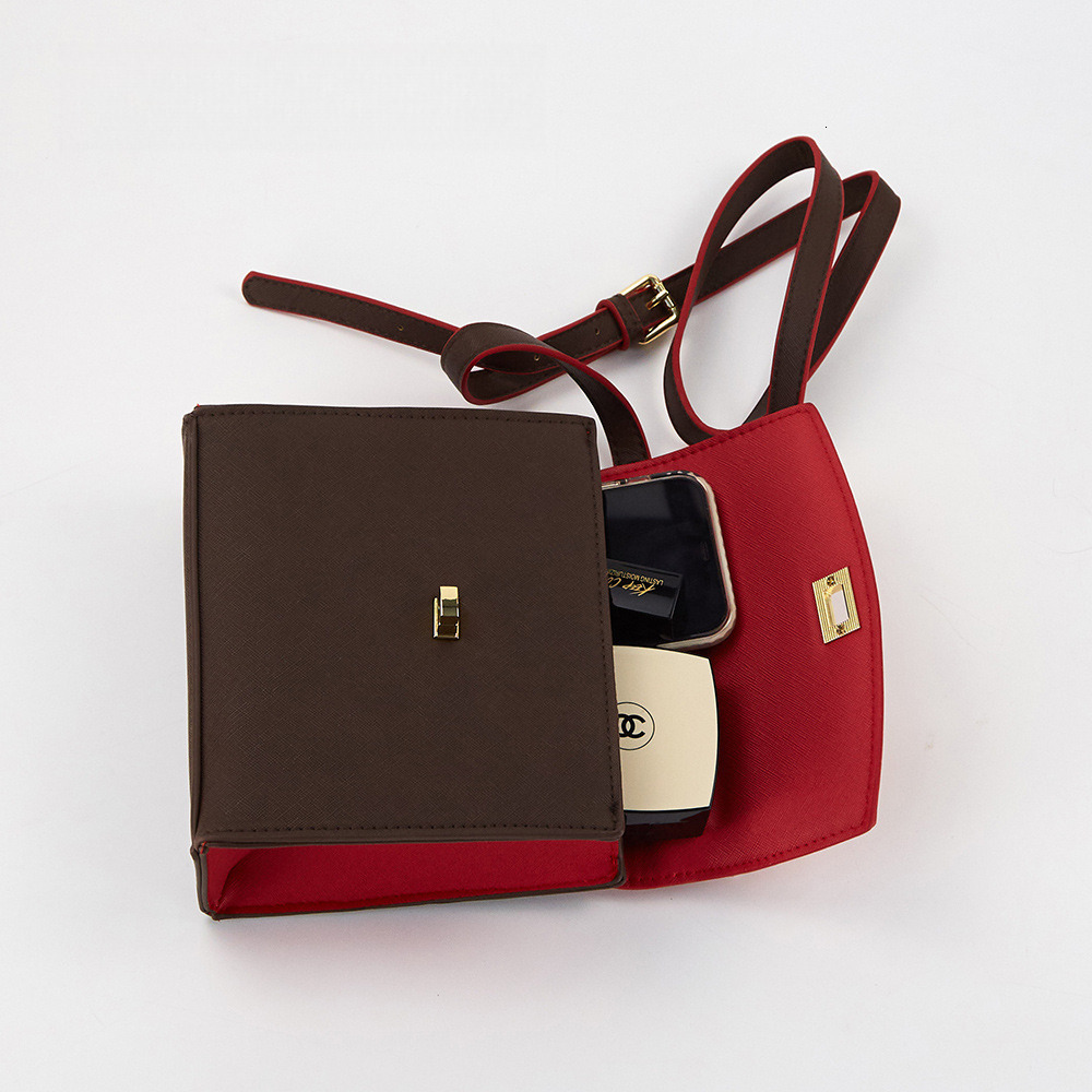 New Style Custom New Women's Bag Niche Design Ladies' Bag Personality Color-Block Crossbody Bag Versatile Trendy Shoulder Bag New Free Deliv