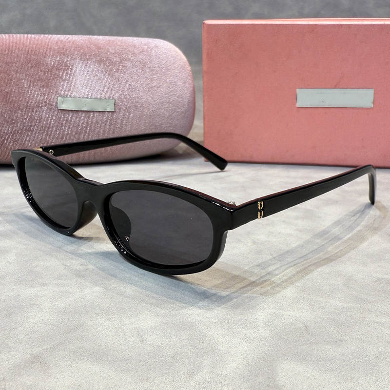 2025 new designer sunglasses oval narrow-frame fashionable sunglasses for women travel and beach luxurious sunglasses