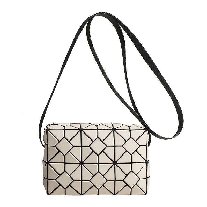 New 2024 Geometric Women Geometry Handbag Fashion Shoulder Crossbody For Lady Leater Brand Bags Designer Sac