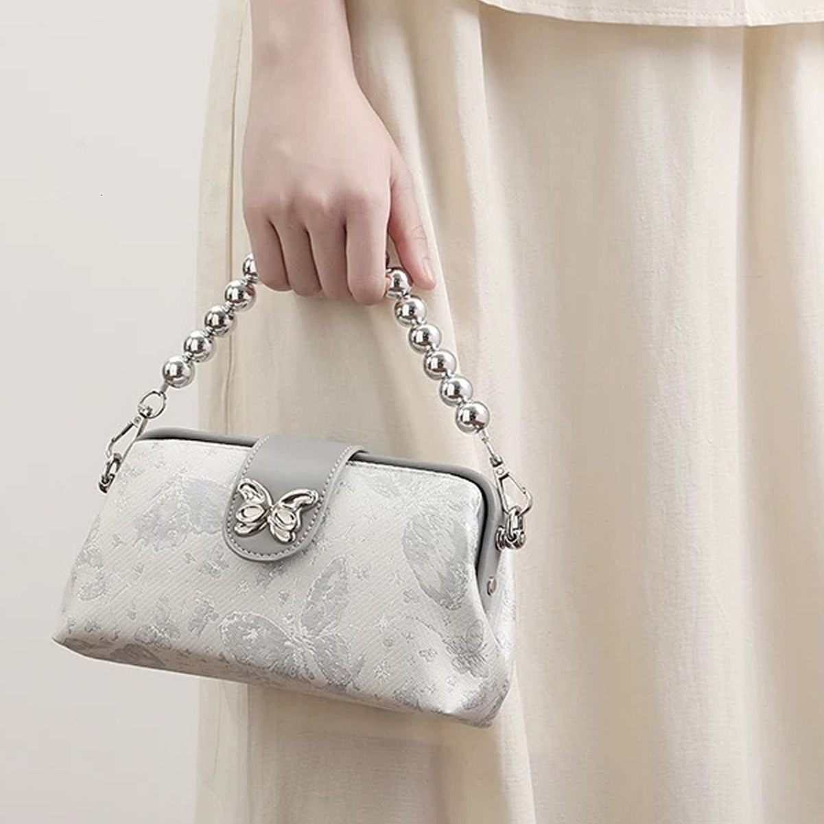 designer VENE HOLY 2025 New Luxury Fashion Chinese Style Embroidered Shoulder Bag Crossbody Bag Clutch Bag