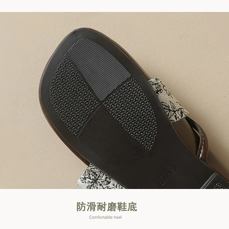 spring womens outdoor shoes Mules Slippers Ladies casual flat shoes Work shoes Boat shoes Large sizes 41-43 250528