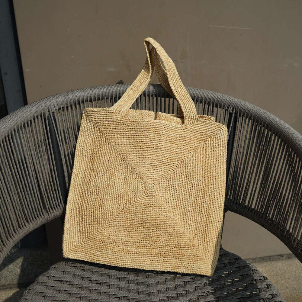Straw Beach Tote French Style Simple Raffia Capacity Tote Woven Vacation Beach Women S Summer Straw Large Handbag Shoulder Bag Crossbody Bag
