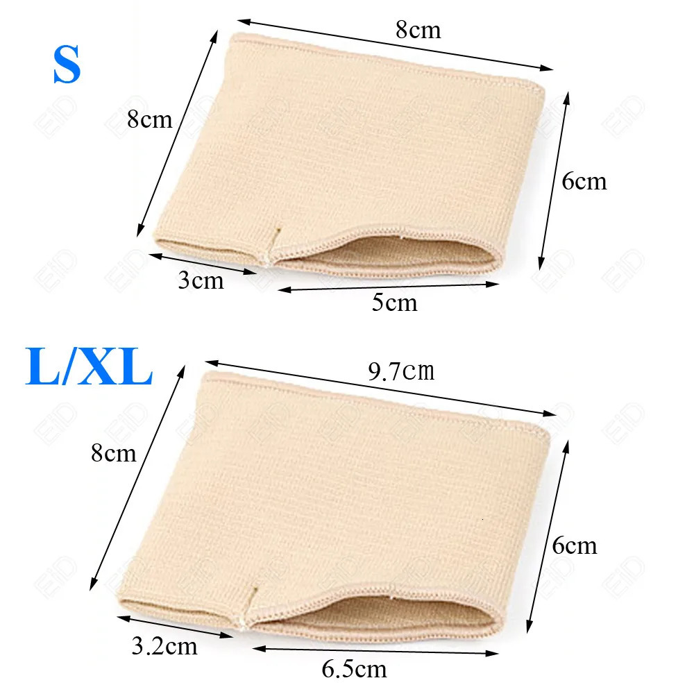 EiD Silicone Metatarsal Sleeve Pads Half Toe Bunion Sole Forefoot Gel Pads Cushion Half Sock Supports Prevent Calluses Blisters 250528