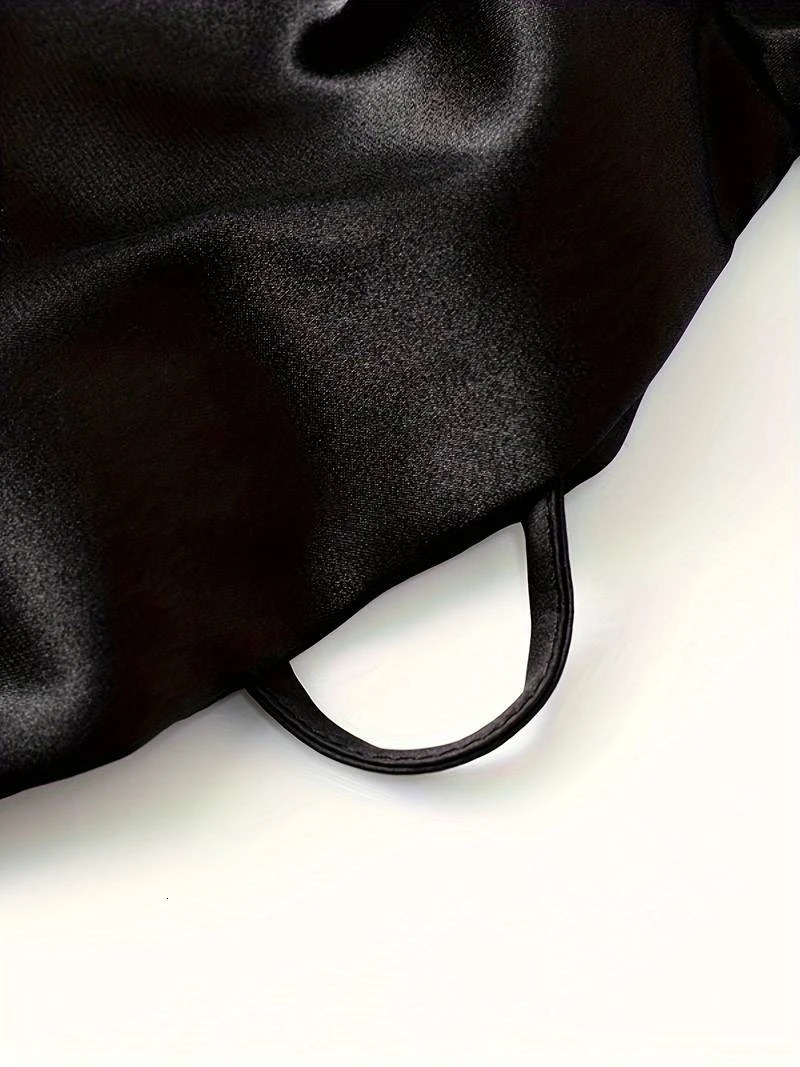 Mens Sleep Pj Black Suit Superstylish Gorgeous Pajamas VNeck Long Sleeve Robe And Shorts Nightgown Set For Relaxing Pjs 250526