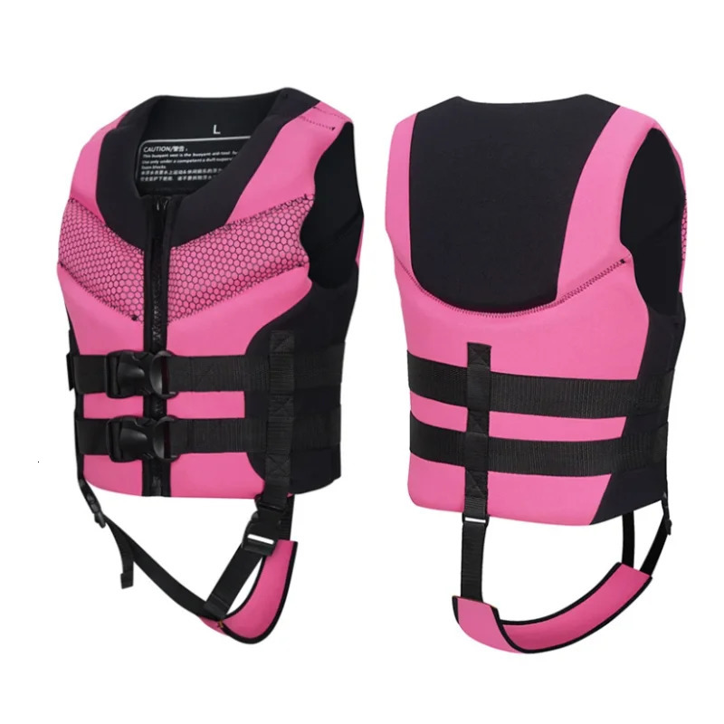 Childrens Life Jacket Neoprene Watersport Buoyancy Vest Water Sports Beach Surfing Swimming Sailing Rafting Safety Bathing suit 250530