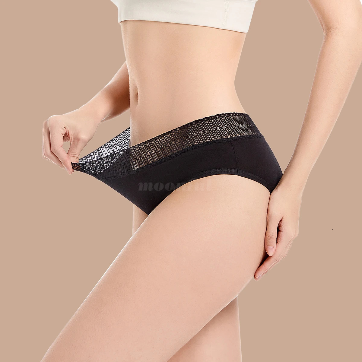 Period Underwear Cotton Menstrual Panties Woman Strong Absorption Brief Leak Proof Menstruation Girl 250526
