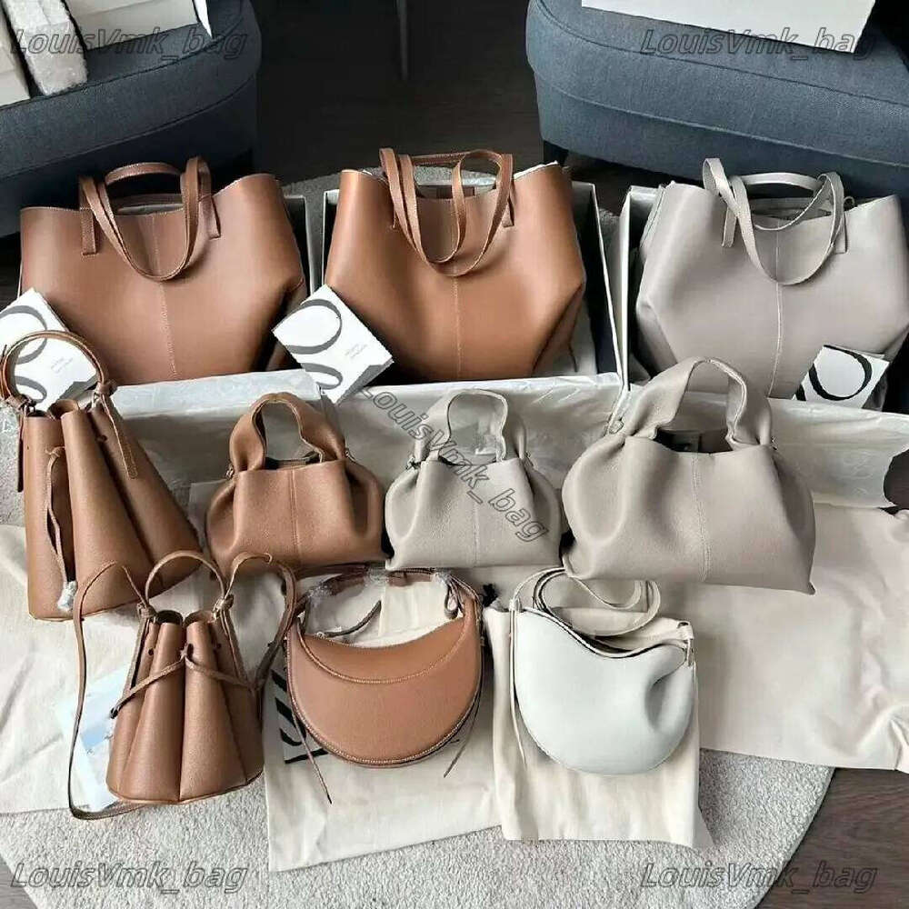 Polence Designer Polenne Dumpling Moon Cyme Women Smooth Shoulder Underarm Fashion Cross Body Bag Mini Purse Textured Leather Hobo Bags Polecebag Abd
