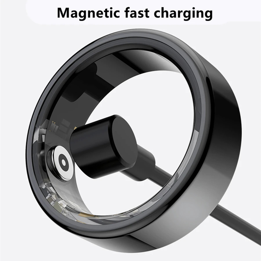 Smart Ring 2025 Smartring R02 Health Monitoring IP68 Waterproof Multi-sport Modes Bluetooth Sleep Tracker Finger Ring Man 250526