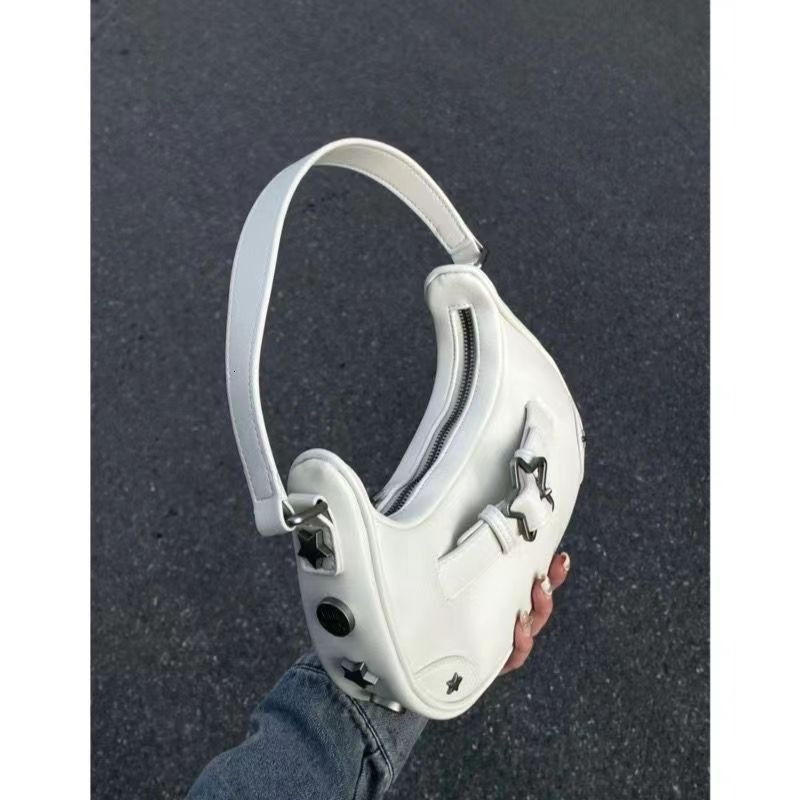 designer Handbag for Women Small Bag Phone Bag 2025 New High-end Autumn Retro Denim Star Girl Shoulder Bag Niche