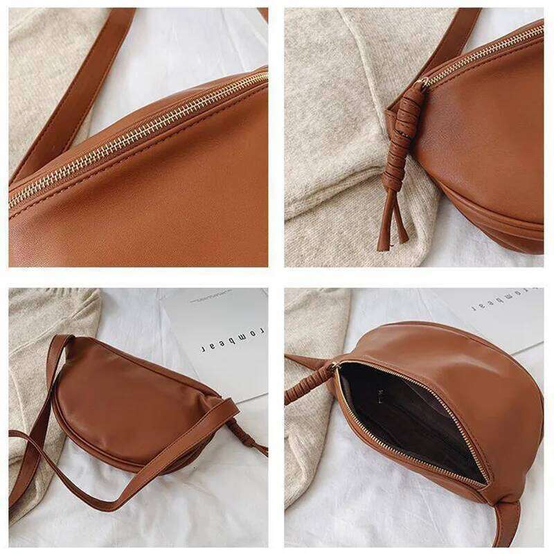 fashion Simple Chest Pack High quality Leather Fanny bag new Women Waist Bag Phone purse Designer Female Shoulder Crossbody Bags