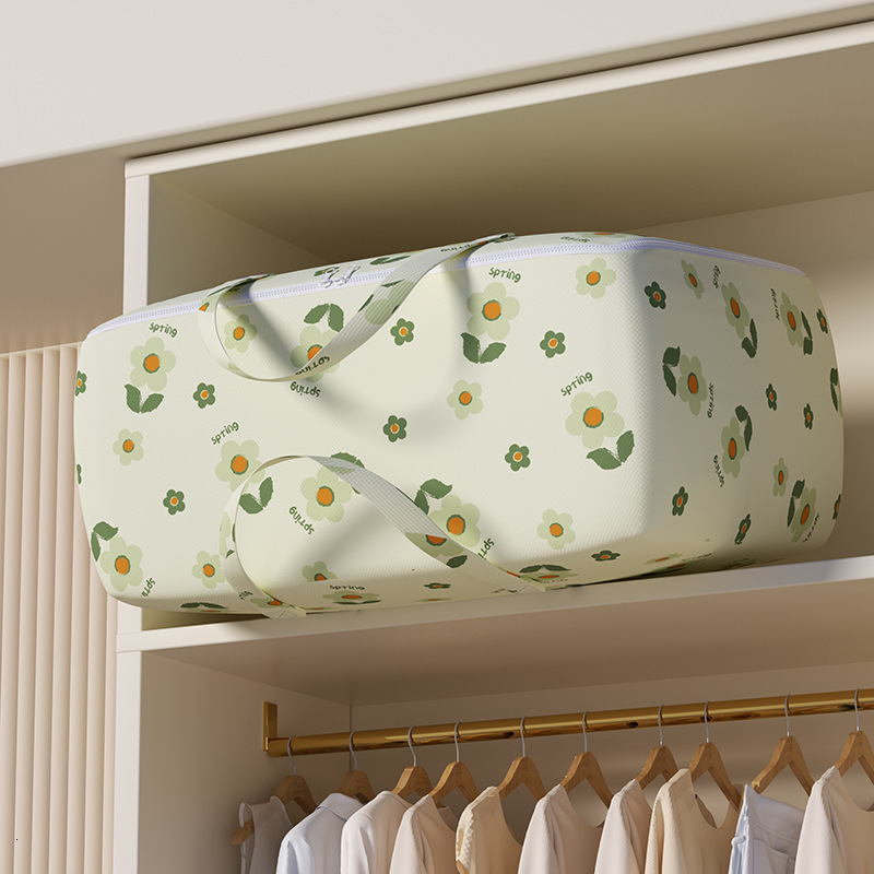 Moving Packing Bags Large Capacity Clothes Quilt Storage Bags with Zipper Dustproof Moisture-proof Luggage Bags Multi-purpose New Free Delivery Design