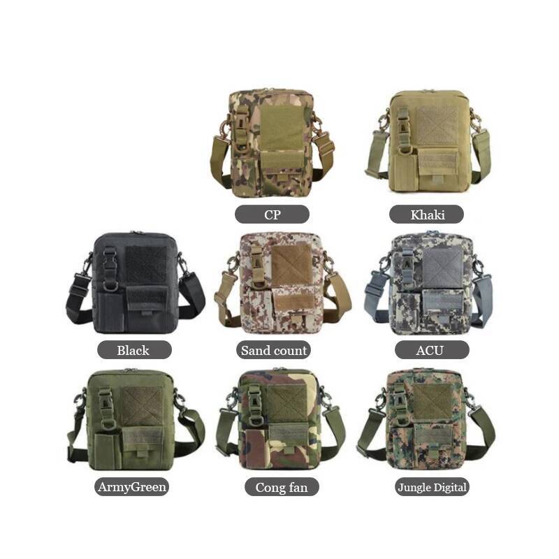 Multifunction Messenger Bag Men EDC Pack Outdoor Sport Hiking Hunting Working Tools Mobile Phone Pouch