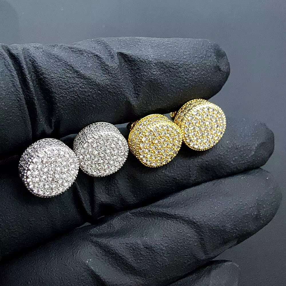 Earrings Fashion Womens Jewelry Customization 925 Silver with Moissanite 14k Gold Plated