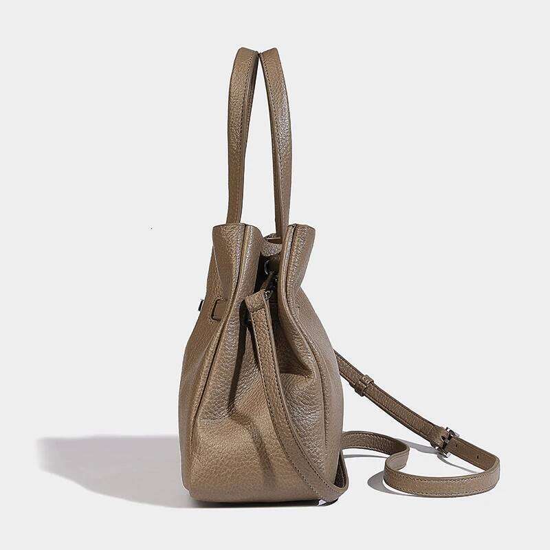 Genuine Leather Tote Bags For Women Designer Handbags And Purses 2025 New In Vintage Large Capacity Shoulder Crossbody