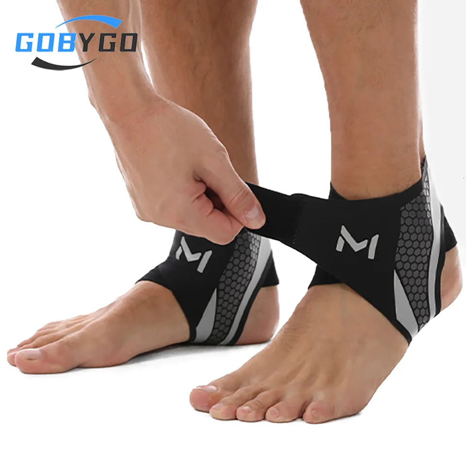 GOBYGO 1Pcs Ankle Protectors Running Joint Strain Wear Tear Antifracture Protector Basketball Soccer Men Women 250530