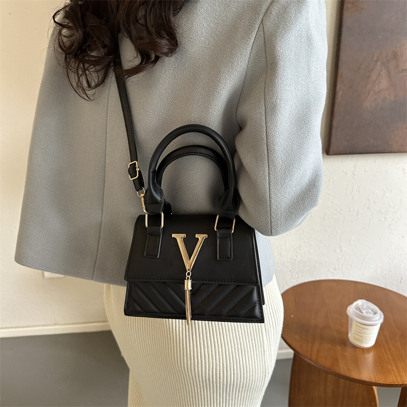 Free shipping designer bag Bag for women 2024 new high-end fashion single shoulder trendy commuting diagonal cross small square bag