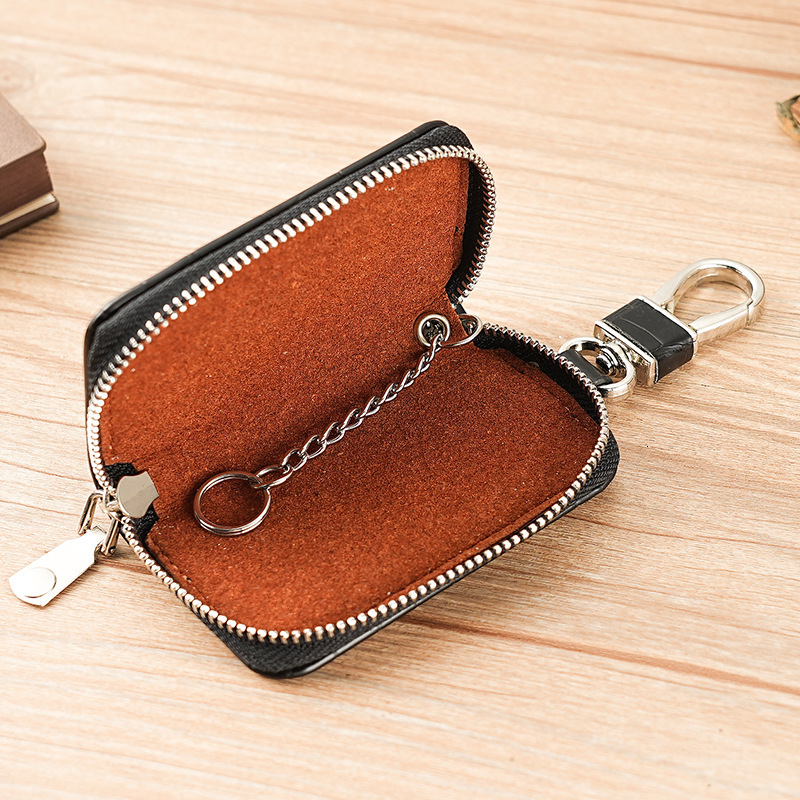 fashion European and American crocodile pattern men s fashion business fashion car key box designer lightweight and portable home men s key bag